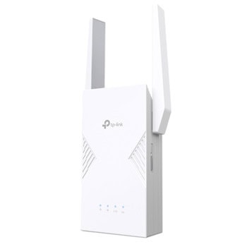 Range Extender/Репитер TP-Link RE235BE, 3600Mbps, 2.4GHz(688Mbps)/ 5GHz(2882Mbps), 1x 10/100/1000/2500Mbps RJ45, 2x външни антени | JAR Computers TP-Link RE235BE BE3600