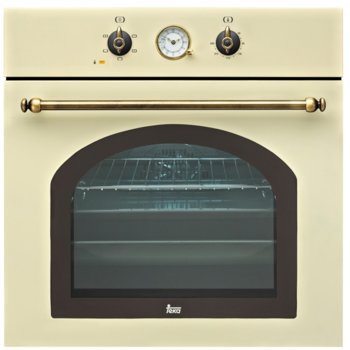 Фурна за вграждане Teka HR 550, 65л. обем, 5 програми, ретро дизайн, охлаждаща система с вентилатор и сместителна камера, енергиен клас А, бежова | JAR Computers Teka HR 550 beige