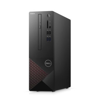 Настолен компютър Dell Vostro 3681 SFF (N217VD3681EMEA01_2101_WIN-14), осемядрен Comet Lake Intel Core i7-10700 2.9/4.8 GHz, 8GB DDR4, 1TB HDD, 4x USB 3.2, клавиатура и мишка, Windows 10 Pro | JAR Computers Dell Vostro 3681 SFF N217VD3681EMEA01_2101_WIN-14