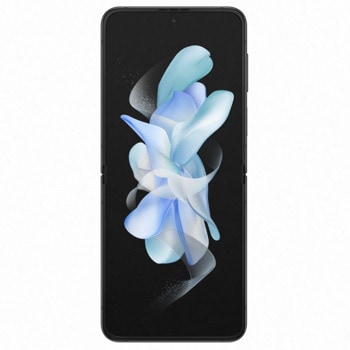 Смартфон Samsung Galaxy Z Flip4 (черен), 6.7" (17.01 cm) Foldable Dynamic AMOLED 2X, 120Hz дисплей, осемядрен Snapdragon 8+ Gen 1 3.19GHz, 8GB RAM, 256GB Flash памет, 12.0 + 12.0 & 10.0 Mpix камера, Android, 187 g. image