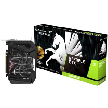 Видео карта nVidia GF GTX 1660 Super, 6GB, Gainward Pegasus OC, PCI-E 3.0, GDDR6, 192bit, Display Port, HDMI, DVI-D | JAR Computers GeForce GTX 1660 Super Pegasus OC
