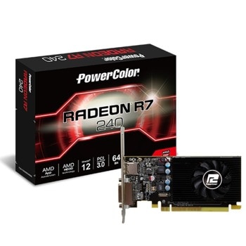 PowerColor AMD Radeon AXR7 240 2GBD5-HLEV2