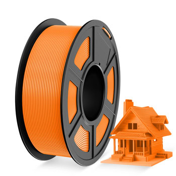 Филамент за 3D принтер Jayo, PLA+, 1.75mm, оранжев, 1100 g | JAR Computers Jayo PLA+ Transparent Orange
