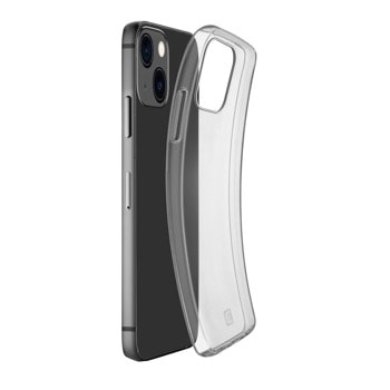 Калъф за Apple iPhone 13 mini, гумен, Cellularline Fine, прозрачен | JAR Computers Cellularline Fine прозрачен калъф за iPhone 13 Pro