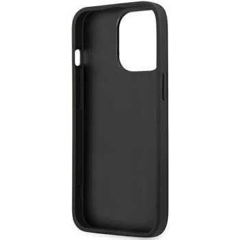 Guess Saffiano 4G Metal Logo Leather Hard Case