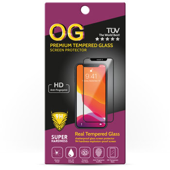 OG Tempered Glass Samsung A16 4G/5G / A17 5G черно