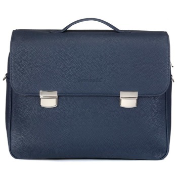 Чанта за лаптоп Bombata 24h Bag Madrid Classic Dark blue, до 16" (40.64 cm), изкуствена кожа, тъмно-синя | JAR Computers Bombata 24h Bag Madrid Classic dark blue E00886-11