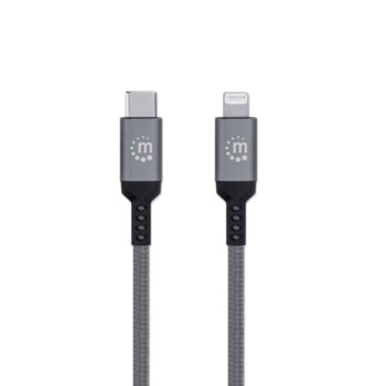 Manhattan USB Type-C към 8-Pin Lightning 394307