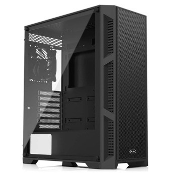 Кутия Raijintek ARCADIA III, ATX/Micro ATX/Mini-ITX, 1x USB 3.0, с прозорец, черна, без захранване | JAR Computers Raijintek ARCADIA III 0R20B00224