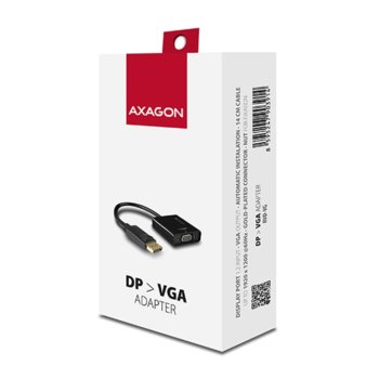 AXAGON RVD-VG DP VGA ADAPTER