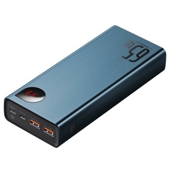 Външна батерия/power bank/ Baseus PPIMDA-D03, 20 000mAh, синя, 2x USB-A, 1x USB-C, LED дисплей | JAR Computers Baseus PPIMDA-D03