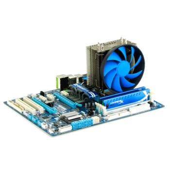 DeepCool GAMMAXX S40 за Intel и AMD процесори LGA2011/LGA1366/LGA1156/LGA1155/LGA1150/LGA775 & FM2/FM1/AM3+/AM3/AM2+/AM2/AMD K8 | JAR Computers Охладител Intel и AMD  DEEPCOOL GAMMAXX S40