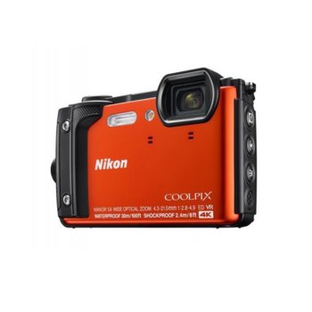 Nikon Coolpix W300 Holiday Kit Orange
