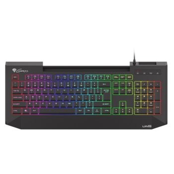 Клавиатура Genesis Lith 400 RGB NKG-1419, гейминг, USB, RGB подсветка, черна image