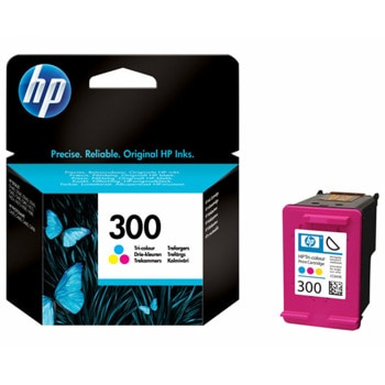 HP original Ink cartridge tri-colour CC643EE#301