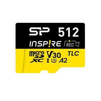 Silicon Power Inspire 512GB MicroSDXC+ Adapter