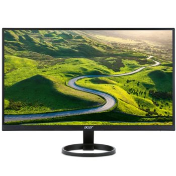 Монитор Acer R241 (UM.QR1EE.001), 23.8" (60.45 cm), IPS панел, 5ms, Full HD, 100 000 000:1, 250 cd/m², HDMI, DVI | JAR Computers Acer R241 UM.QR1EE.001