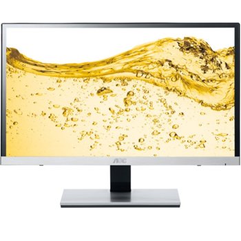 Монитор 23" (58.42 cm) AOC i2367Fm, IPS панел, FULL HD LED, 5ms, 50 000 000:1, 250cd/m2, 2x HDMI | JAR Computers 23 AOC i2367Fm IPS панел