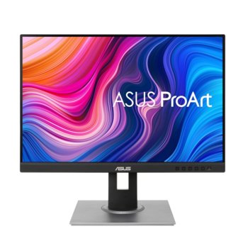 Монитор Asus PA248QV Professional, 24.1" (61.13 cm) IPS панел, 75Hz, WUXGA, 5ms, 300 cd/m2, DisplayPort, HDMI, VGA, 2x 3.5mm jack, USB | JAR Computers Asus PA248QV Professional