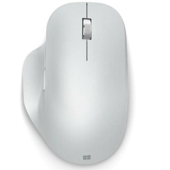 Мишка Microsoft Bluetooth Ergonomic Mouse, 222-00022, безжична, оптична (1600 dpi), Bluetooth, бяла image
