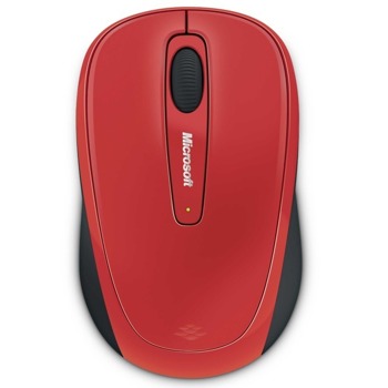 Microsoft Wireless Mobile Mouse 3500 Flame Red