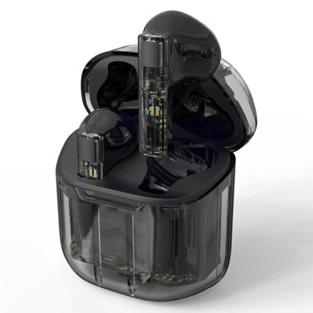 Слушалки 4smarts Skybuds Lucid (Разопакован продукт), безжични, микрофон, Време на работа 5 часа, черни | JAR Computers 4smarts Skybuds Lucid black 540286 разопакован