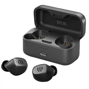 Слушалки EPOS GTW 270, безжични, Bluetooth, микрофон, тип "тапи", до 5 часа време на работа, черни | JAR Computers Epos GTW 270 1000951