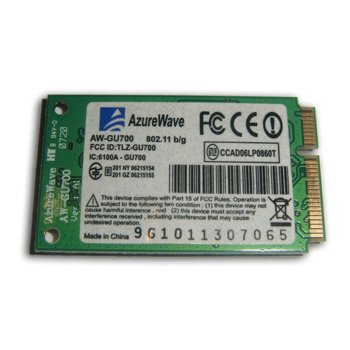 Мрежова карта AzureWave AW-GU700, WiFi802.11b/g, mini PCI-E | JAR Computers WiFi карта AzureWave AW-GU700 802.11b/g mini PCI-E