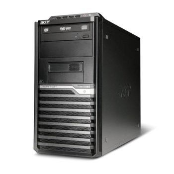Настолен компютър PC ACER Veriton M680G, четири-ядрен Intel® Core™ i5-760 2.8GHz, 4GB DDR3 RAM, 2x 500GB HDD, DVDRW, клавиатура & мишка, Windows 7 Professional 32-bit, 2г. гаранция | JAR Computers PC ACER VERITON VM680G