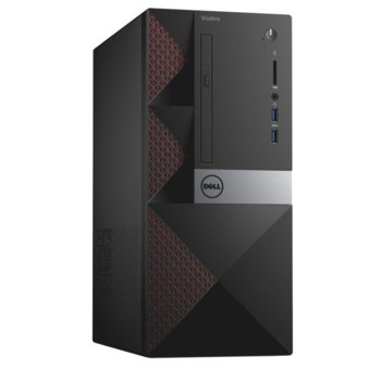 Настолен компютър Dell Vostro 3668 MT (N227VD3668EMEA01_UBU), четириядрен Intel Core i5-7400 3.00/3.50GHz, 8GB DDR4, 256GB SSD, 2x USB 3.0, клавиатура и мишка, Linux | JAR Computers Dell Vostro 3668 MT N227VD3668EMEA01_UBU