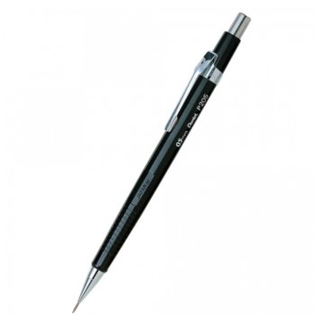 Автоматичен молив Pentel P205, дебелина на графита 0.5mm, HB графит, черен | JAR Computers МОЛИВ АВТ. PENTEL P205 0.5MM ЧЕРЕН