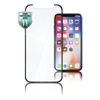 3D стъклен протектор HAMA за Apple iPhone X