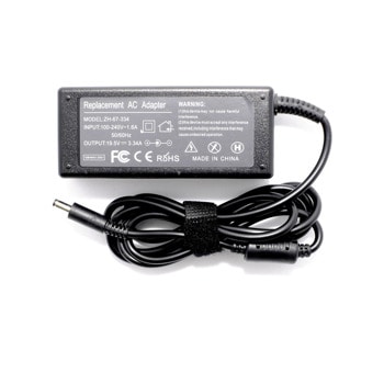 Захранване (заместител) за лаптопи Dell Notebook, 19.5V/3.34A/65W, 4 x 3.0 mm | JAR Computers Захранване Dell 19.5V/3.34A/65W