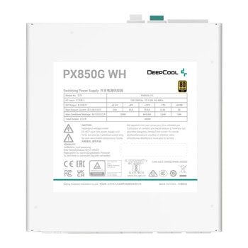 DeepCool PX850G WH R-PX850G-FC0W-EU