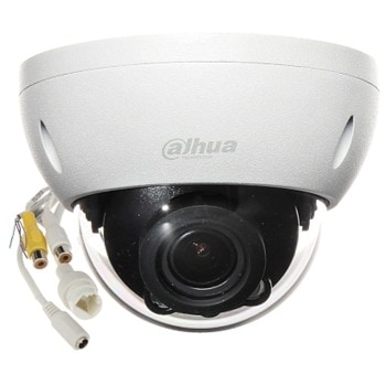 IP камера Dahua IPC-HDBW3841R-ZAS-27135, куполнa камерa, 8.3 МPix (3840x2160@20fps), 2.7-13.5mm моторизиран обектив, H.265/H.264H/H.264B/H.264/MJPEG, IR осветеност (до 40m), външна IK10/IP67, PoE (802.3af), RJ-45 | JAR Computers Dahua IPC-HDBW3841R-ZAS-27135