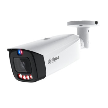 IP камера Dahua IPC-HFW3449T1-AS-PV-0280B-PRO, насочена "bullet" камера, 4Mpix(2880x1520@30fps), 2.8mm обектив, H.265+/H.265/H.264+/H.264H/H.264B/H.264/MJPEG, IR осветеност (до 50м), външна IP67, PoE, microSD до 512GB, микрофон и говорител | JAR Computers Dahua IPC-HFW3449T1-AS-PV-0280B-PRO