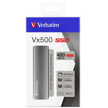 Verbatim Vx500l SSD USB 480GB