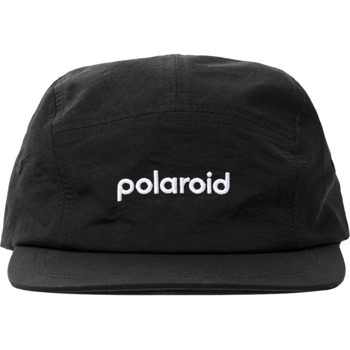 Polaroid 5 panel cap - Black 006314