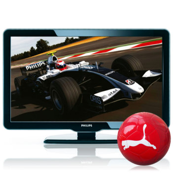 Телевизор 42" (106.68 cm) PHILIPS 42PFL5604H +подарък футболна топка PUMA, FULL HD, 5ms, 50 000:1, 500cd/m2, 2xHDMI & D-Sub, Incredible Surround™ 2x10W, 2г. | JAR Computers 42" (106.68 cm) PHILIPS 42PFL5604H +подарък футб…