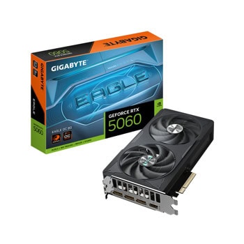 Видео карта Nvidia GF RTX 5060, 8GB, Gigabyte EAGLE, OC, PCI-E 5.0, GDDR7, 128 bit, DisplayPort, HDMI | JAR Computers Видео карта GIGABYTE RTX 5060 EAGLE OC 8GB GDDR7