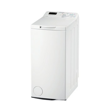 Перална машина Indesit BTW S50400 EU/N, клас C, 5кг. капацитет, 1000 оборота в минута, свободностояща, 40cm ширина, Turn&Wash програма, отложен старт, бяла | JAR Computers Indesit BTW S50400 EU/N
