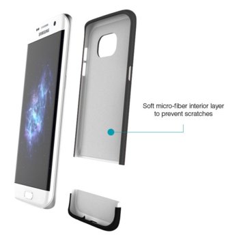 Prodigee Accent Case S7EDGE-ACC-BLK-BLK
