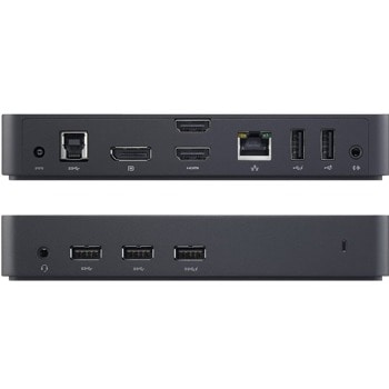 Dell Ultra HD Triple Video Docking Station D3100 (452-BBOT), 1x Display Port, 2x HDMI, LAN, USB 3.0 image