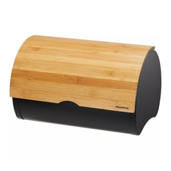 Кутия за хляб Klausberg KB 7711, бамбук, черна | JAR Computers Кутия за хляб Klausberg KB 7711