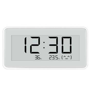Часовник Xiaomi Temperature and Humidity Monitor Pro, Clock, сензор за температура и влажност, бял | JAR Computers Xiaomi Temperature and Humidity Monitor Clock
