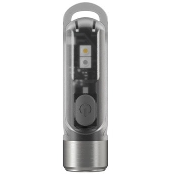Фенер Nitecore Tiki GITD, вградена 130mAh литиево-йонна батерия 300 lumens, 1260 cd, за ключодържател, 3 режима на работа, IP66 защита, удароустойчив до 1 метър, черен | JAR Computers Nitecore Tiki GITD BTS31933
