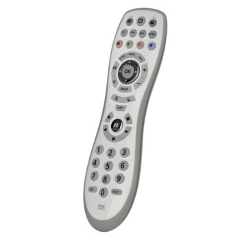 Дистанционно One For All Easy and Robusto 4 URC6440, универсално, контролира до 4 устройства, IR обхват 15 метра, брой бутони 45, 2 x AAA, 120g | JAR Computers One For All URC 6440 IT1662