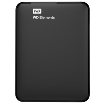 Твърд диск 2TB WD Elements, външен, 2.5" (6.35 cm), USB3.0 | JAR Computers 2TB WD Elements 2.5 Black USB3.0 WDBU6Y0020BBK