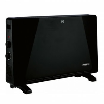 Конвектор Rosberg R51974E, 2500W, 3 степени на мощност, термостат, автоматично изключване, черен | JAR Computers Rosberg R51974E Black