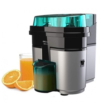 Сокоизстисквачка Cecotec EssentialVita Twice Black (CEC-04146), 500 мл. обем, нарязване на 2 портокала едновременно, 90 W, черна | JAR Computers Cecotec EssentialVita Twice Black CEC-04146